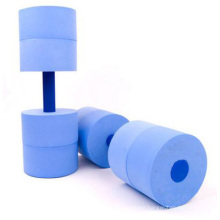 Portable Aerobics Eva Foam For Sale Round Shape Aquatic Exercise Water Dumbbells Producer Weight Set Price Aqua Dumbbell